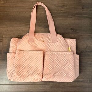 Quilted Pink Tote
